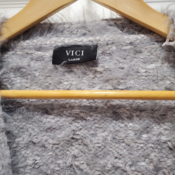 Grey Embellished Cardigan - Picture 4 of 9